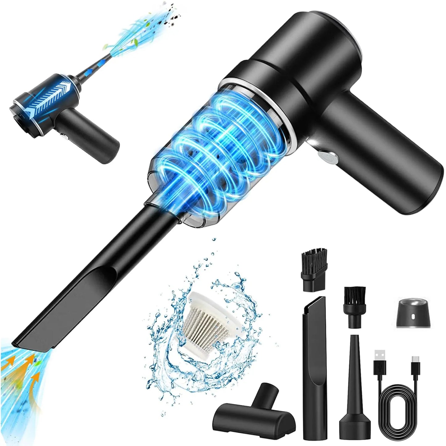 CleanPro 2-in-1 Portable Vacuum & Air Blower
